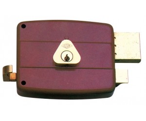 CISA LOGO LINE Κουτιαστή κλειδαριά κυλίνδρου, κέντρο 50mm χωρίς αντίκρυσμα